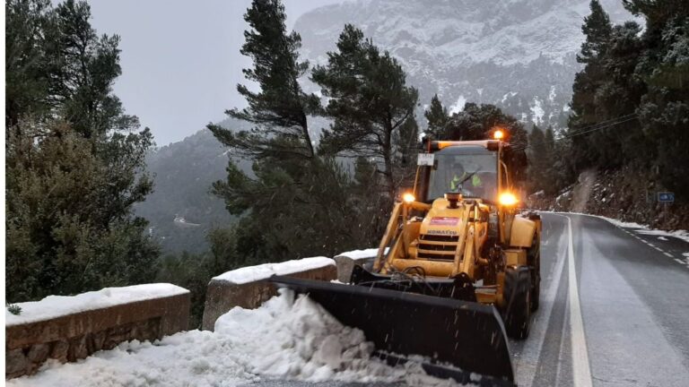 nieve serra tramuntana