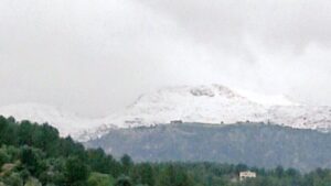 Nieve en la Serra