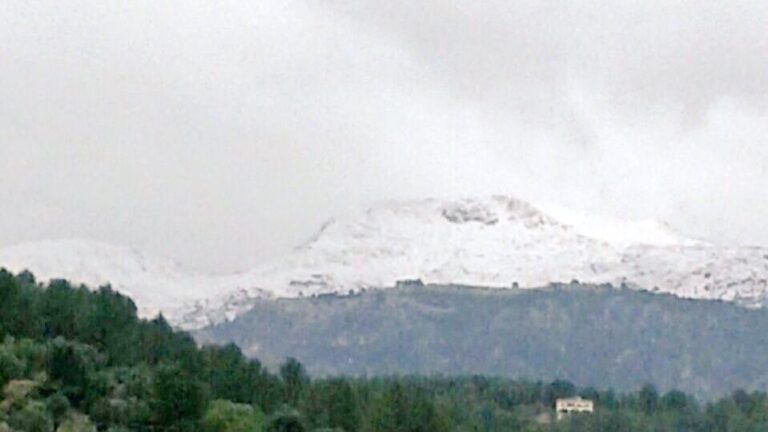 Nieve en la Serra