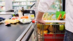 cesta de la compra supermercado