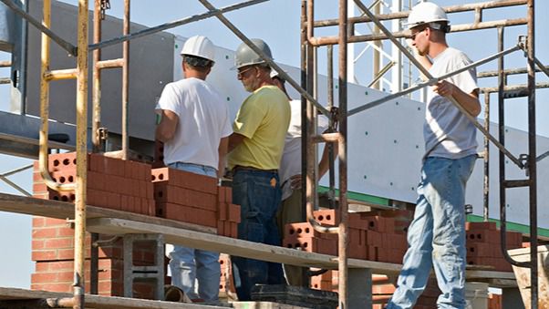 trabajadores construcción