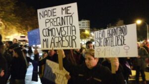 manifestacion violencia genero