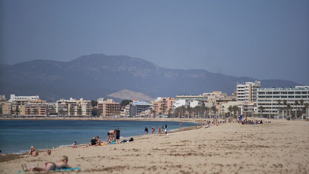 playa de palma turistas