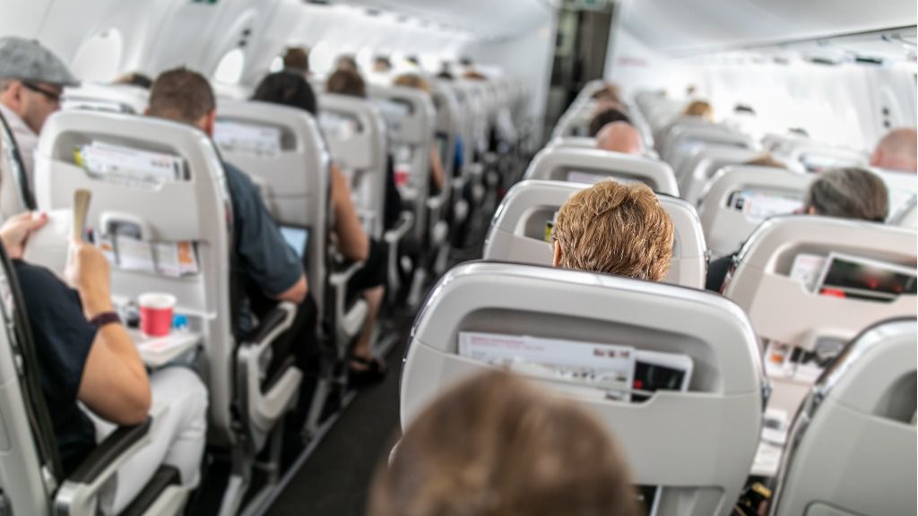 pasajeros avión