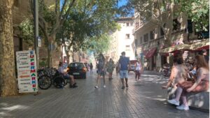 mascarilla gente calle