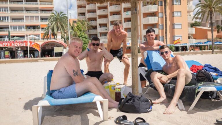 turistas playa