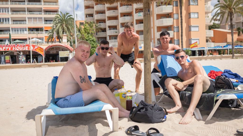 turistas playa