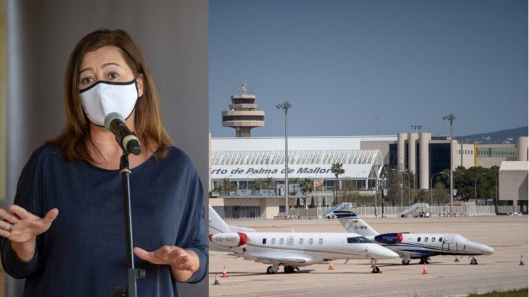 Francina Armengol Aeropuerto