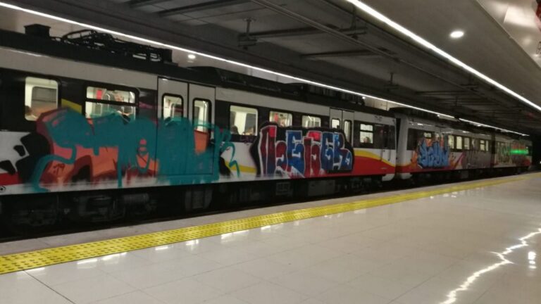 Metro Palma Grafitis Pintadas