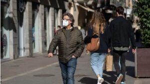 Mascarillas calle