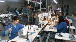 trabajadores calzado