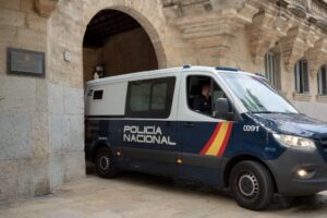 TSJ Furgoneta Polic&iacute;a Nacional