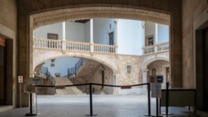 Patio del Tribunal Superior de Justicia de Mallorca