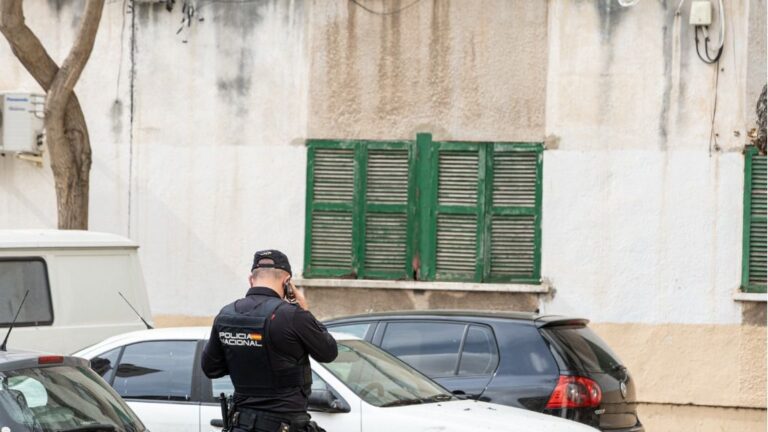Policía Nacional en Son Goleu