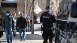 Policia Nacional Patrullando Avenidas
