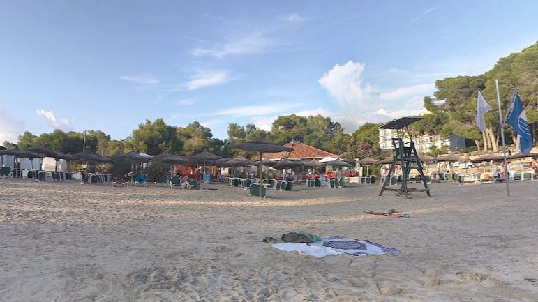 Chiringuito en Cala Mondragó