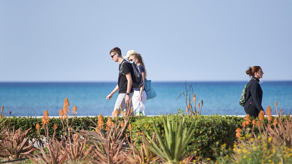 playa de palma turistas