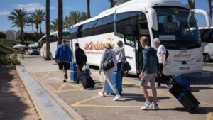 turistas britanicos aeropuerto coronavirus