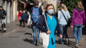 Mascarillas calle
