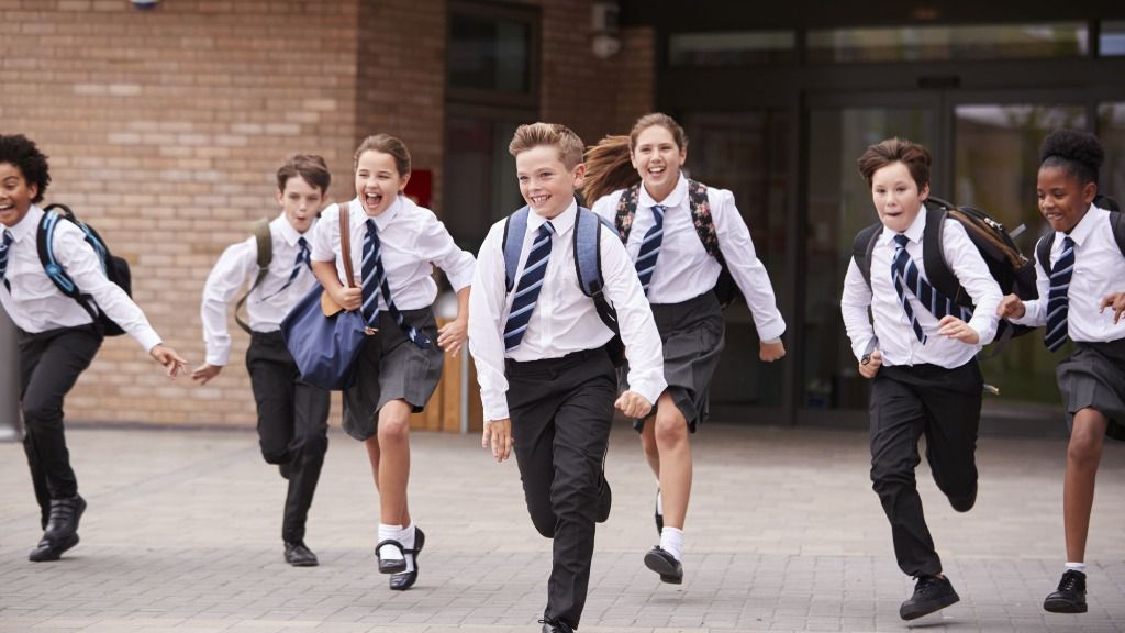 colegio niños alumnos