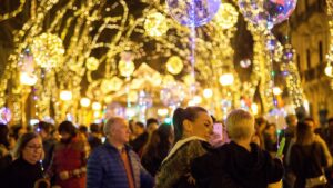 Encendido de las luces de Navidad en Palma
