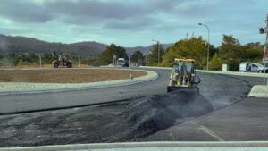 Asfaltado rotonda de Camp de Mar
