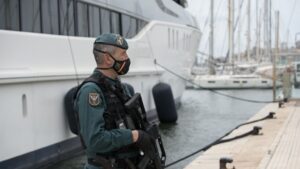 Una de las actuaciones policiales en el Puerto de Palma
