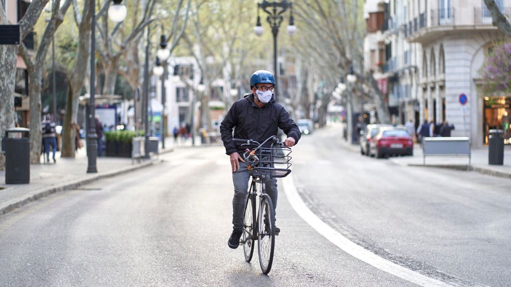 turistas palma bici