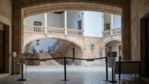 Patio del Tribunal Superior de Justicia de Mallorca