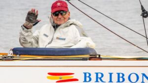 juan carlos I vela Sanxenxo Bribon