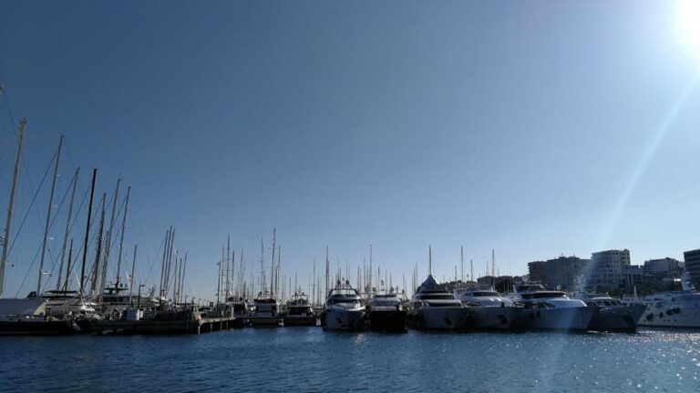 buen tiempo sol yates mar