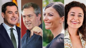 moreno-espadas-olona-nieto elecciones andalucia