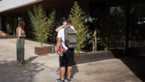 compa&ntilde;eros de trabajo de los atropellados