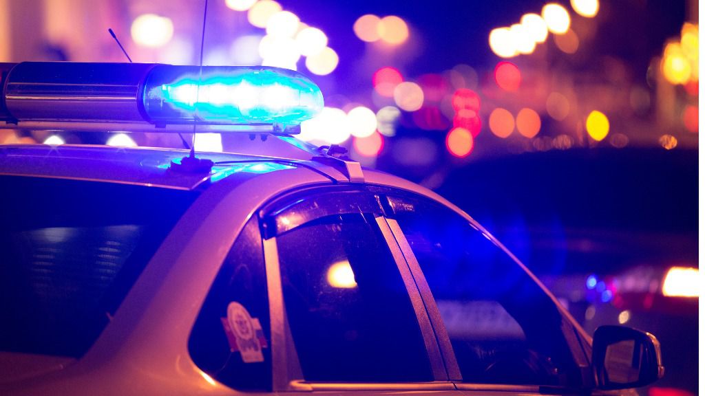 policía coche