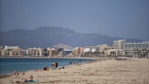playa de palma turistas