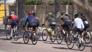 playa de palma ciclistas