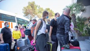 Primeros turistas en Mallorca tras el coronavirus