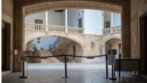 Patio del Tribunal Superior de Justicia de Mallorca