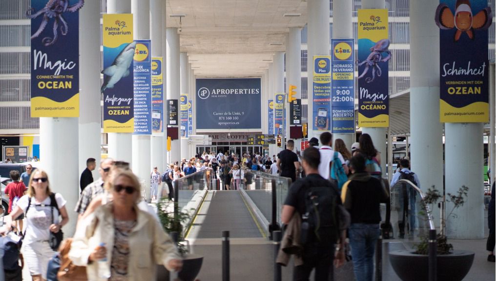 aglomeración aeropuerto