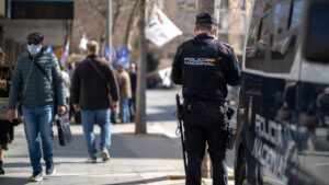 Policia Nacional Patrullando Avenidas
