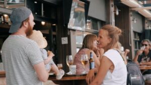 turistas playa de palma