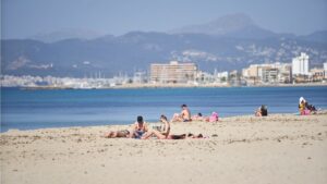 playa de palma turistas