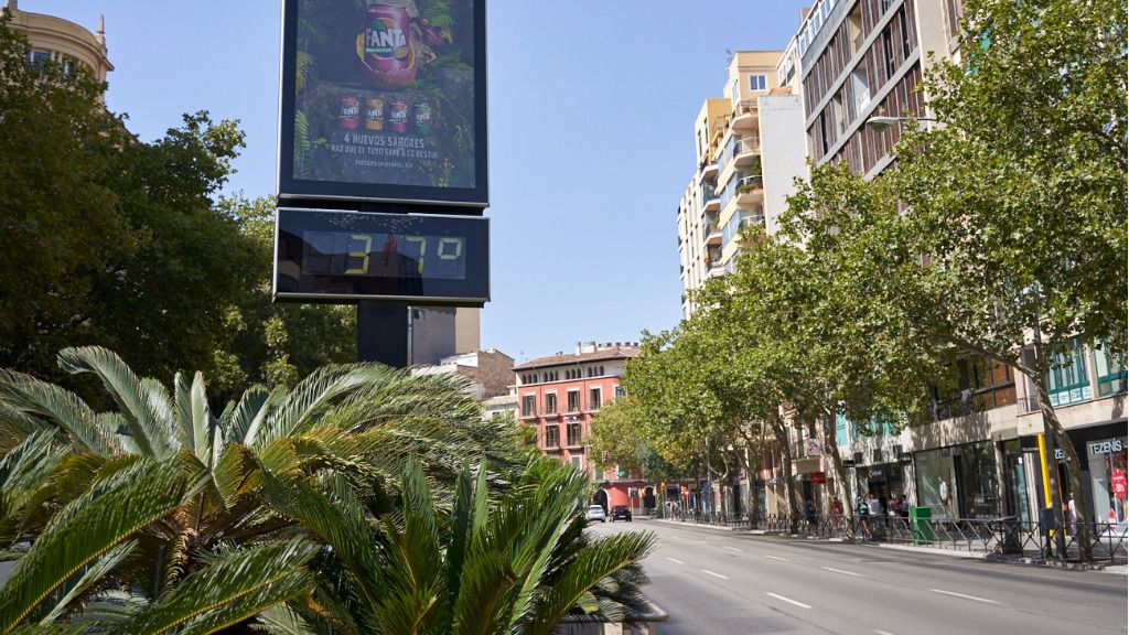 calor termómetro verano