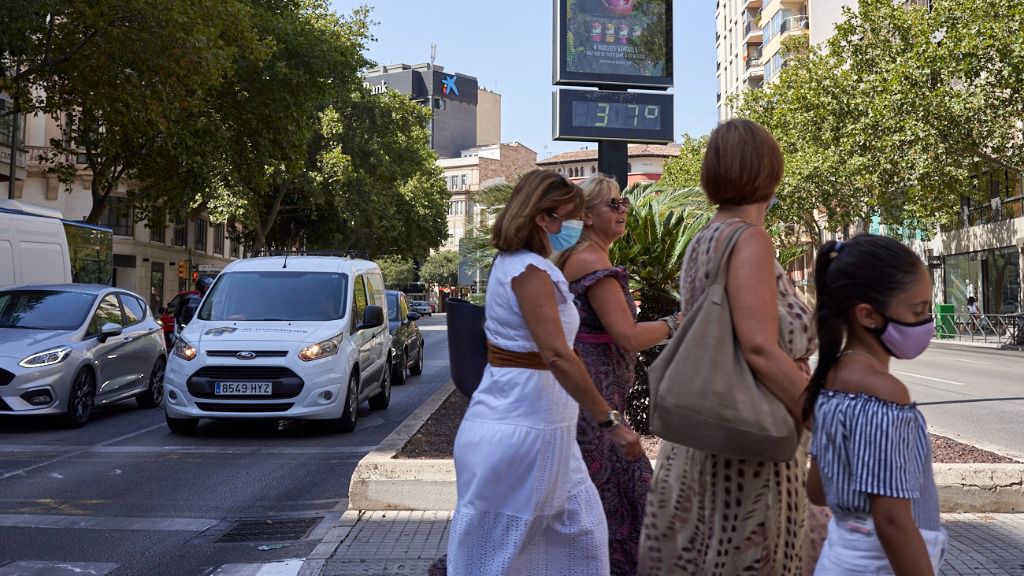 calor termómetro verano