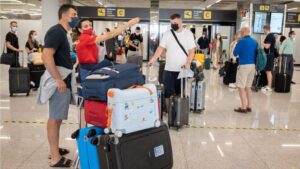 turistas britanicos aeropuerto coronavirus