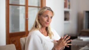 Maria Frontera, durante la entrevista realizada en Puro House