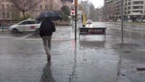 lluvia temporal