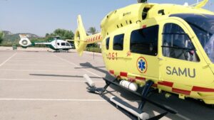 Una mujer, trasladada muy grave de Formentera a Son Espases tras un choque entre dos motos