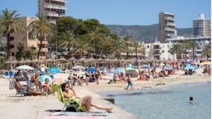 Ninguna playa de Calvià superó el 50 por ciento de ocupación durante este verano
