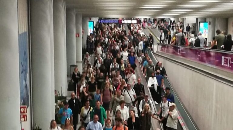 Imagen del aeropuerto de Palma este sábado día 3 de septiembre
